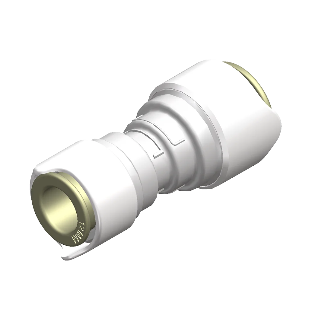 Whale 15mm - 12mm Female Straight Reducer WU1512B