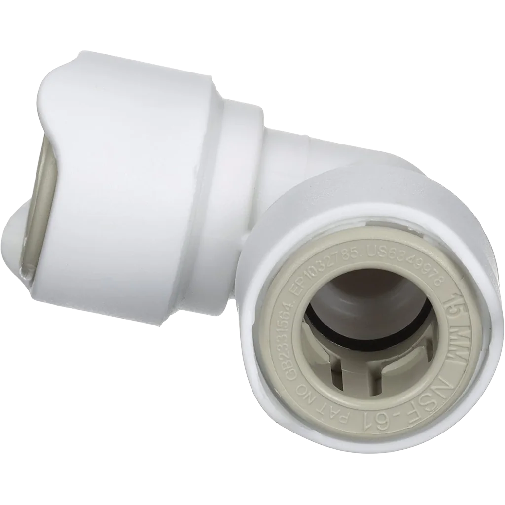 Whale 15mm Equal Elbow Connector (Pack of 2)