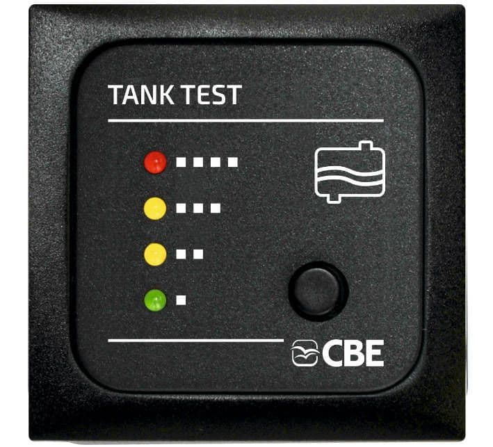 CBE Grey Waste Water Tank Level Kit (270573) - probe, panel and cables